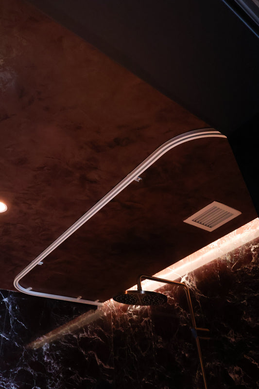 Vasari Veneziano Lime Plaster: The Glossy Finish That Brings Luxury Hotel Ambience Home  Luxury interior